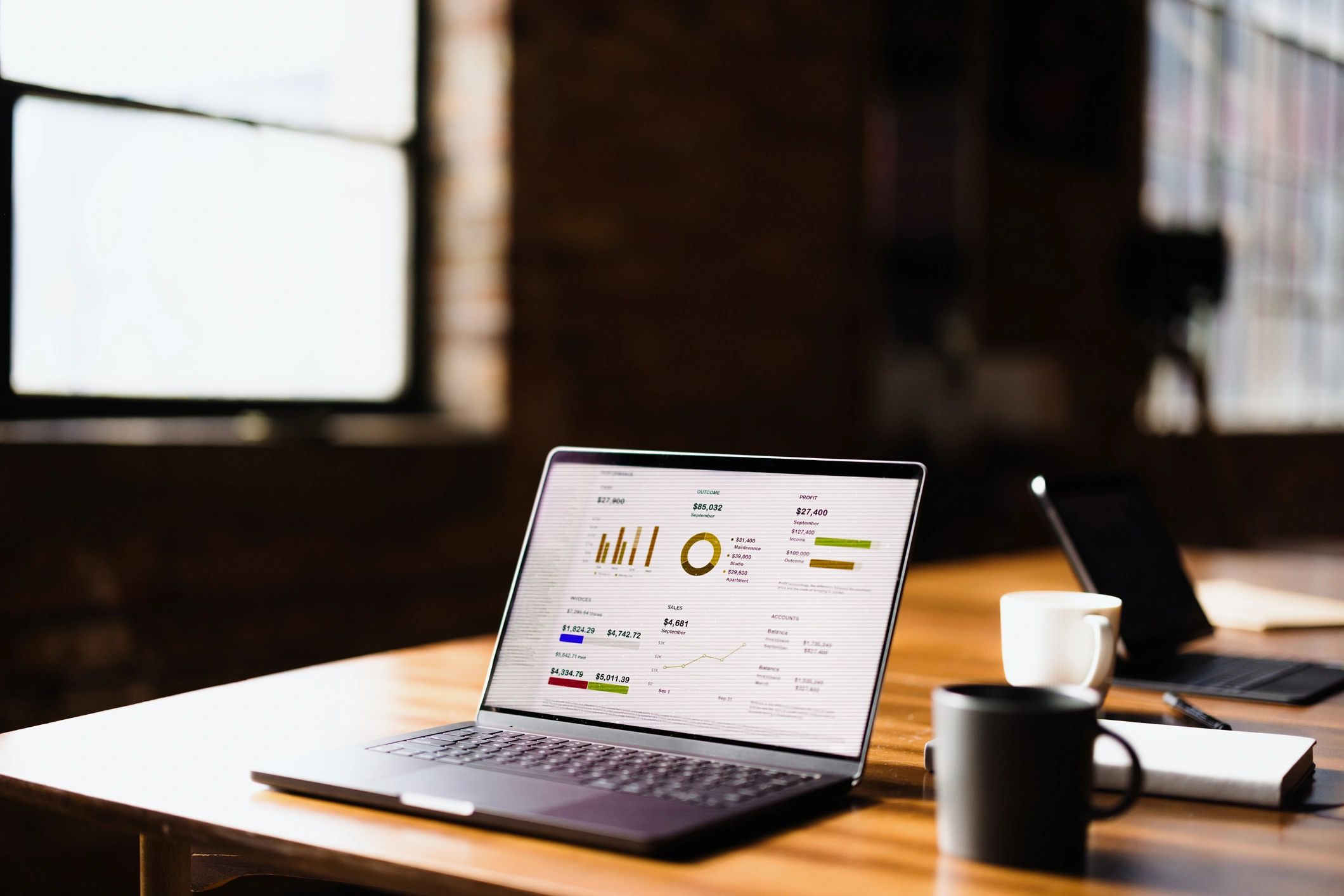 modern business contact digital marketing